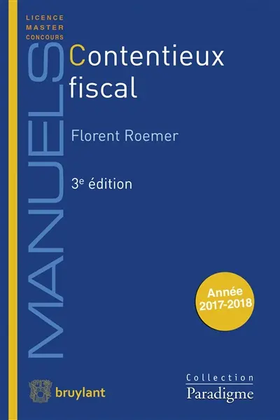 Contentieux fiscal : année 2017-2018