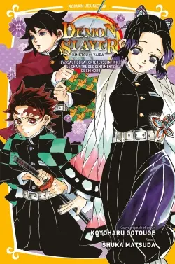 Demon slayer : Kimetsu no yaiba : roman jeunesse. Vol. 6. L'assaut de la forteresse infinie ! : le chapitre des sentiments de Shinobu