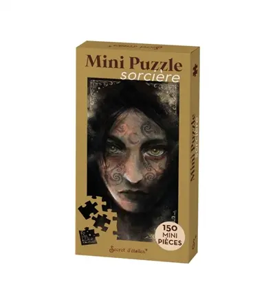 Mini puzzle sorcière