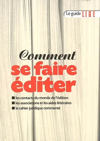 Comment se faire éditer