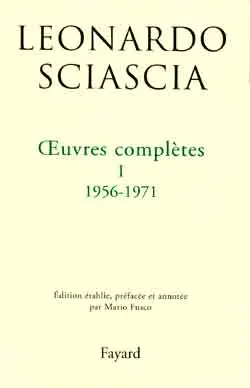 Oeuvres complètes. Vol. 1. 1956-1971