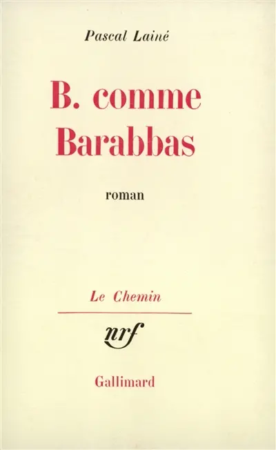 B. comme Barabbas