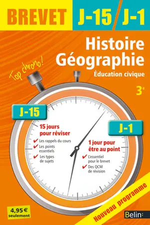 Histoire géographie, éducation civique 3e : nouveau programme