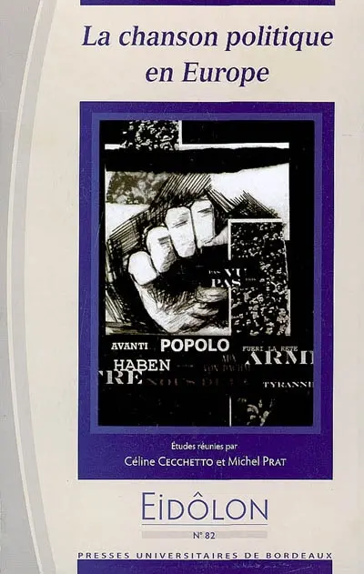 La chanson politique en Europe