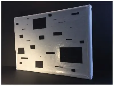 Bruits blancs, partition graphique