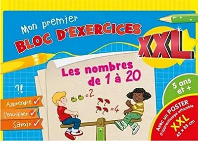 Les nombres de 1 à 20