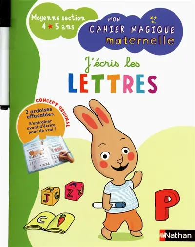 J'écris les lettres : moyenne section 4-5 ans