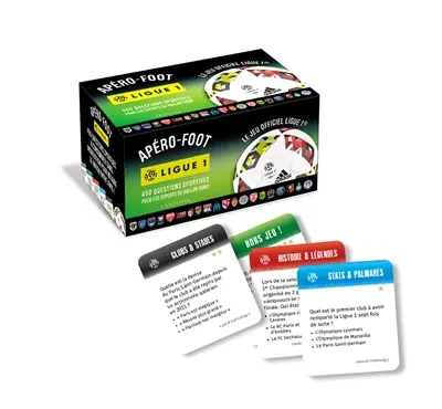 Apéro-foot ligue 1 : 450 questions sportives pour les experts du ballon rond