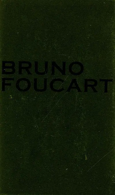 Bruno Foucart, essais et mélanges