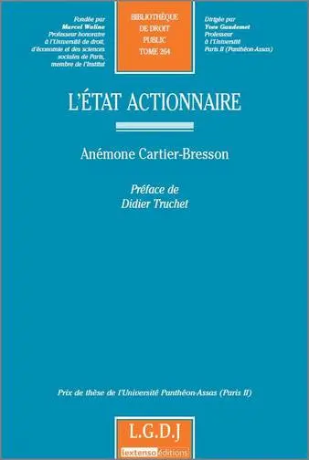 L'Etat actionnaire