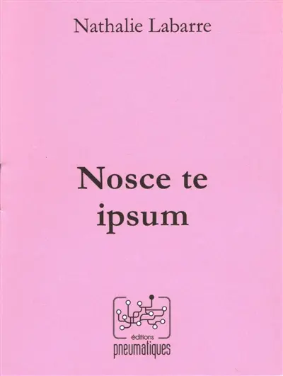 Nosce te ipsum