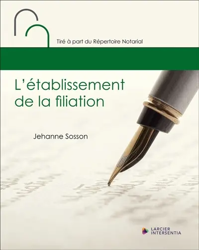 L'établissement de la filiation
