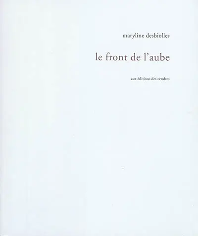 Le front de l'aube