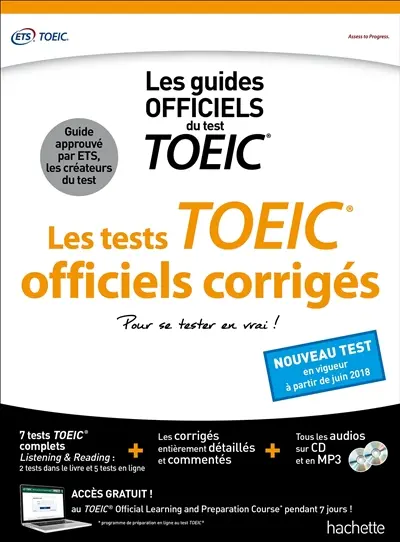 Les tests TOEIC officiels corrigés