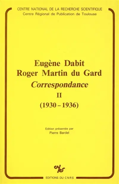 Correspondance. Vol. 2