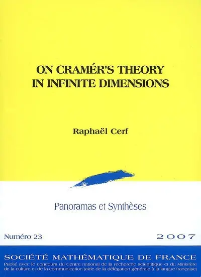 On Cramér's theory in infinite dimensions