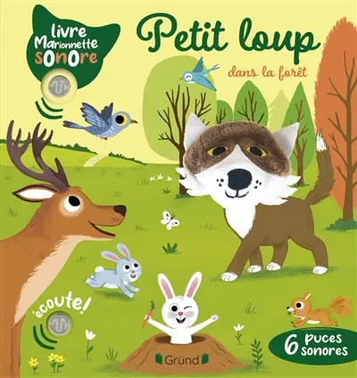 Petit loup dans la forêt