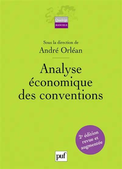 Analyse économique des conventions