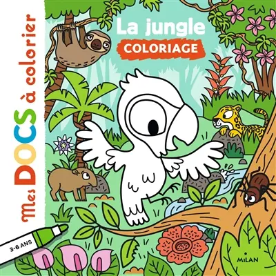 La jungle : coloriage