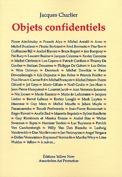 Objets confidentiels