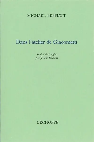 Dans l'atelier de Giacometti
