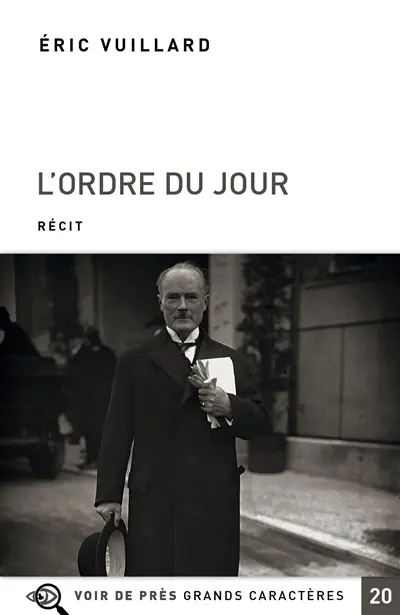 L'ordre du jour : récit
