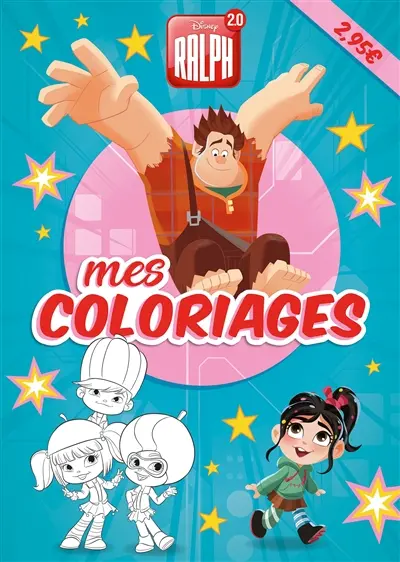 Ralph 2.0 : mes coloriages