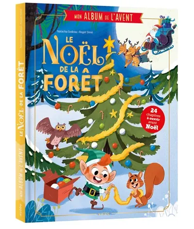 Le Noël de la forêt : mon album de l'Avent