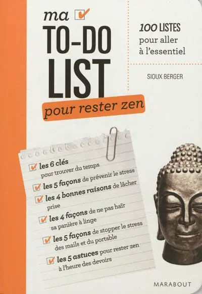 Ma to-do list pour rester zen