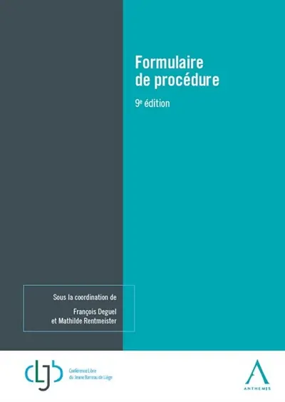 Formulaire de procédure