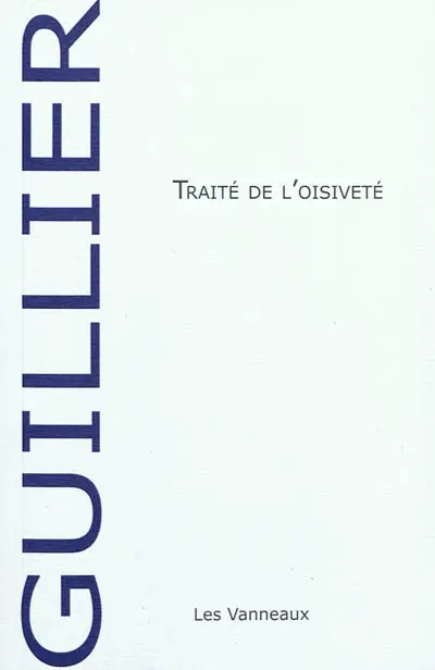 Traité de l'oisiveté