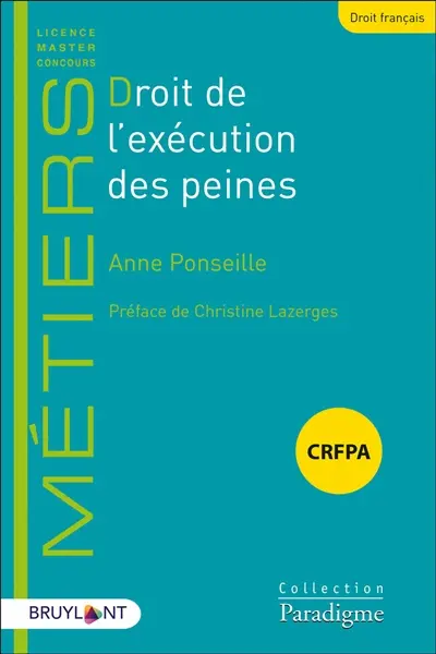 Droit de l'exécution des peines : CRFPA