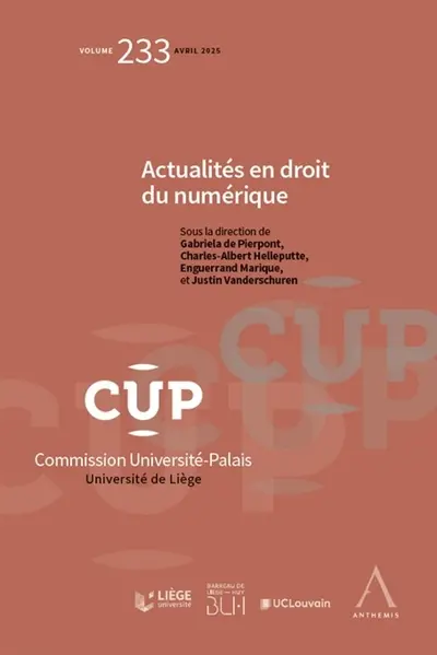 Actualités en droit du numérique