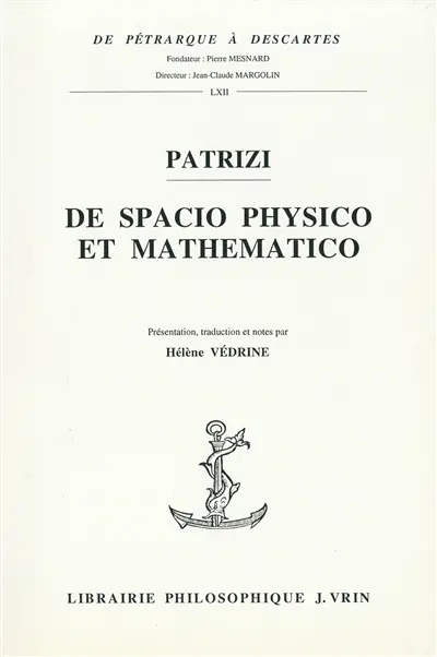 De spacio physico et mathematico