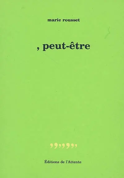Peut-être