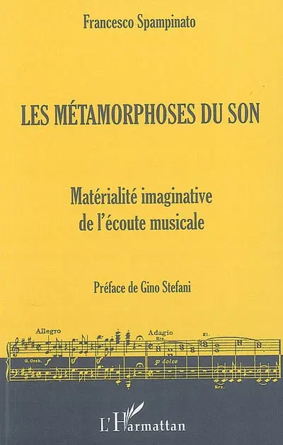 Les métamorphoses du son : matérialité imaginative de l'écoute musicale