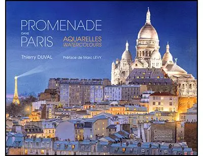 Promenades dans Paris : aquarelles. Promenades dans Paris : watercolours