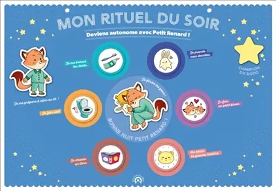 Mon rituel du soir : deviens autonome avec Petit Renard !