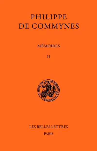Mémoires. Vol. 2. 1474-1483