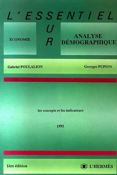 L'Analyse démographique