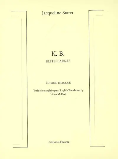 K. B. : Keith Barnes