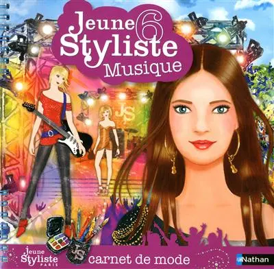 Jeune styliste : carnet de mode. Vol. 6. Musique