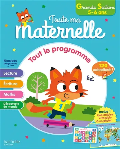 Toute ma maternelle, grande section, 5-6 ans : tout le programme : nouveau programme