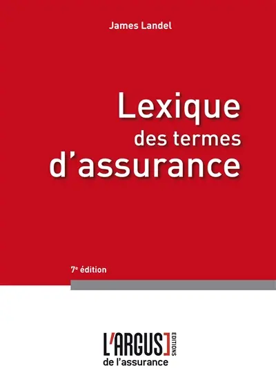 Lexique des termes d'assurance
