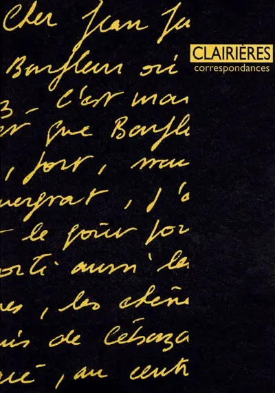 Clairières : correspondances