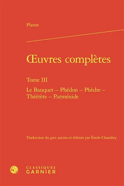 Oeuvres complètes. Vol. 3