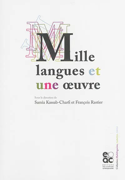 Mille langues et une oeuvre