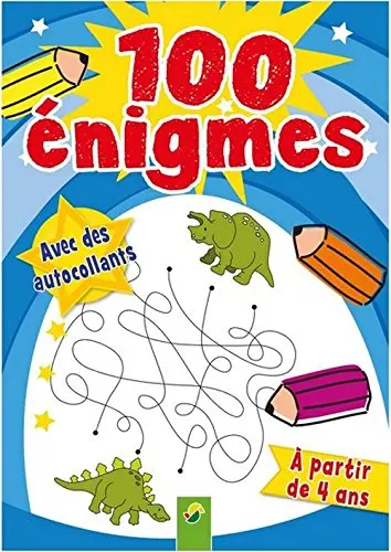 100 énigmes : bleu