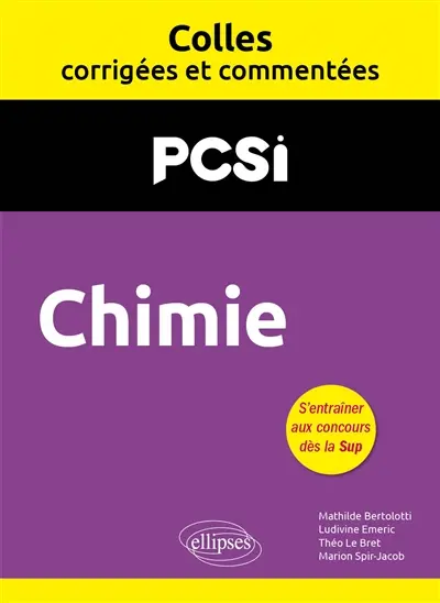Chimie PCSI