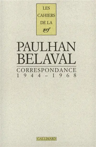 Correspondance 1944-1968